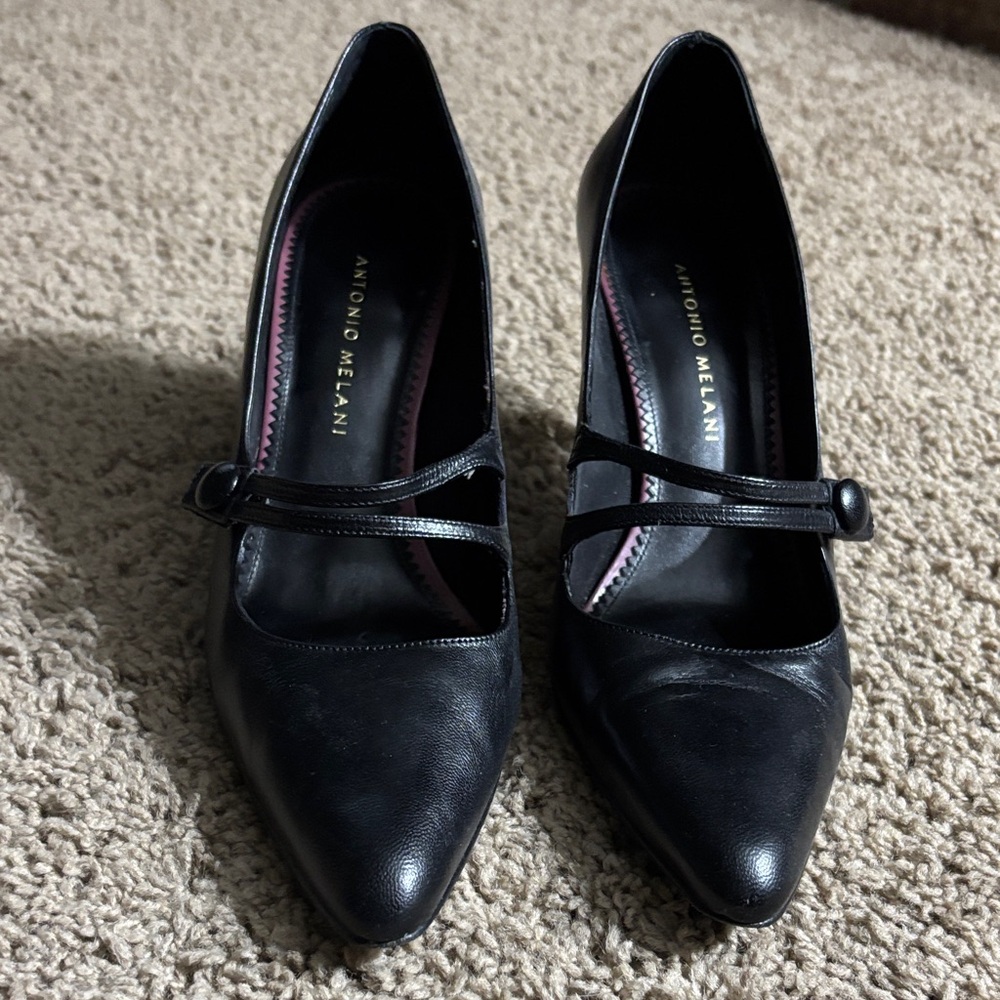 ANTONIO MELANI Black Heeled Shoes